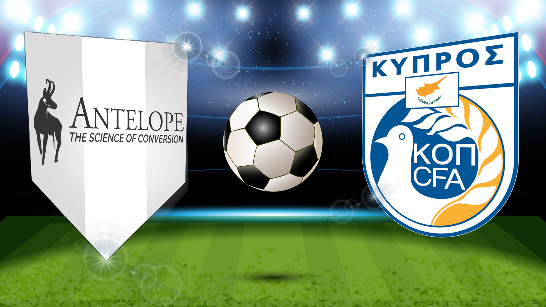 Antelope Systems Announce Sponsorship of the Cyprus National Football Team